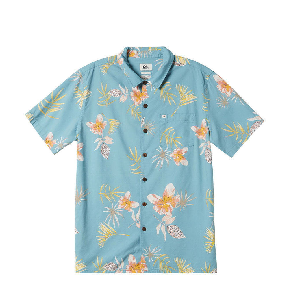 Men's Tropical Floral Polo Shirt Short Sleeve1