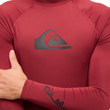 Load image into Gallery viewer, Quiksilver ALL TIME LS ID RASHGUARDS LONGSLEEVE