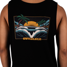 Load image into Gallery viewer, Quiksilver Nocturnal Waves Tank Id Sleeveless Shirt