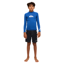 Load image into Gallery viewer, Quiksilver ALL TIME LS YOUTH ID RASHGUARDS LONGSLEEVE