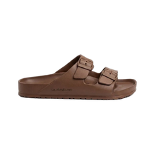 Load image into Gallery viewer, Quiksilver Embark Rf Dark Brown Mens Slides