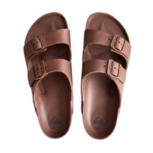 Load image into Gallery viewer, Quiksilver Embark Rf Dark Brown Mens Slides