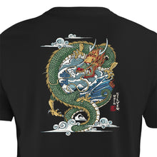 Load image into Gallery viewer, Dragon And Wave Shirt
