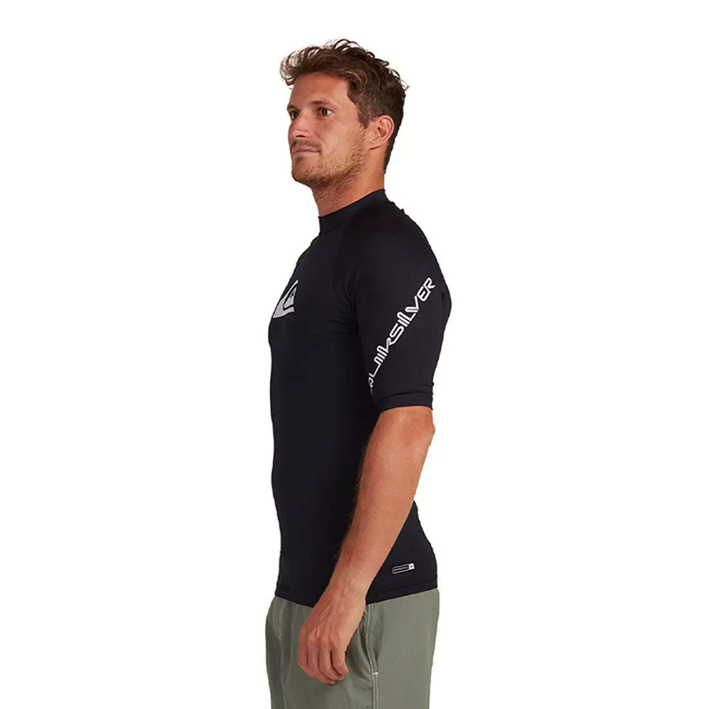 Quiksilver Men's All Time Id Rashguard Short Sleeve
