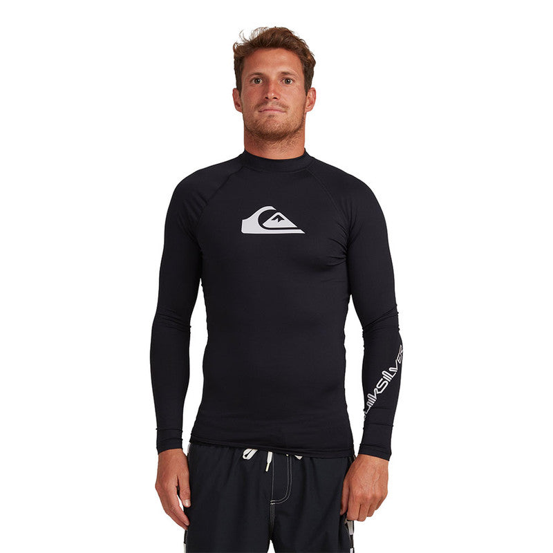 Quiksilver Men's Alltimeapac Rashguard Long Sleeve