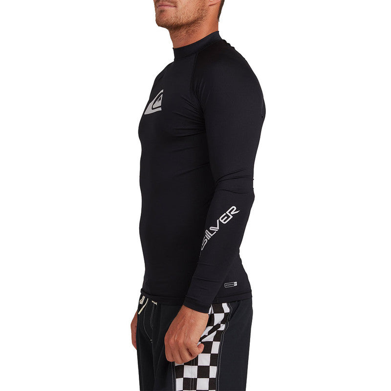 Quiksilver Men's Alltimeapac Rashguard Long Sleeve